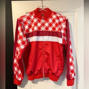 Pizza Hut Red Checkered Women's Jacket